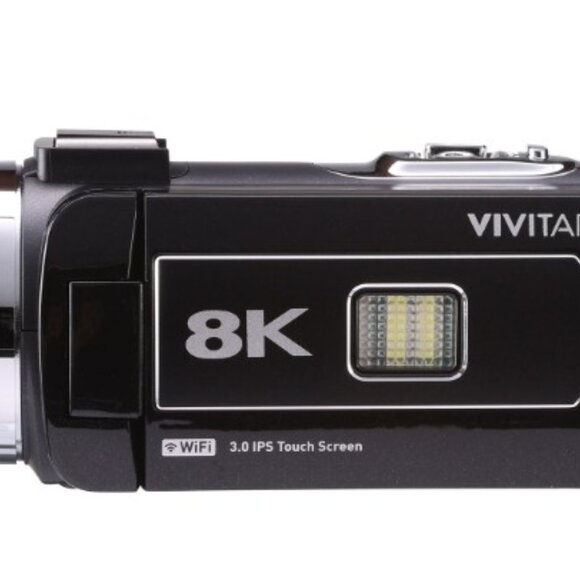 Vivitar DVR8K 8K Pro SD Flash Memory Camcorder - Picture 3 of 5